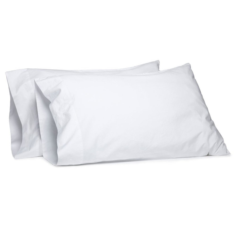Ultra Lux White Pillow Cases Set of 2 King Size